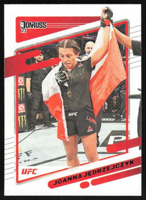 Joanna Jedrzejczyk 2022 Panini Donruss UFC Base # 91 Strawweight - Collectible Craze America