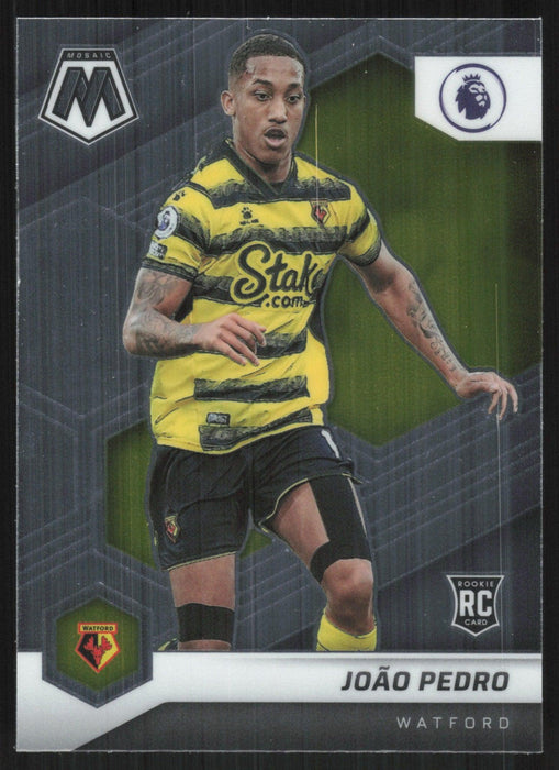 Joao Pedro 2021 Panini Mosaic Premier League # 46 RC Watford Base - Collectible Craze America