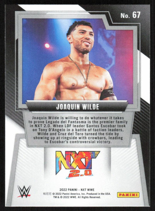 Joaquin Wilde 2022 Panini NXT WWE # 67 Base NXT 2.0 - Collectible Craze America