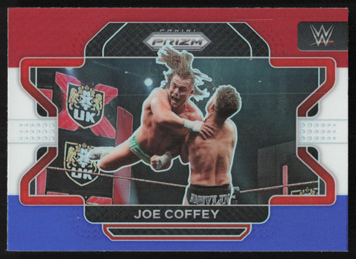 Joe Coffey 2022 Panini Prizm WWE # 35 Red White Blue Prizm NXT UK - Collectible Craze America