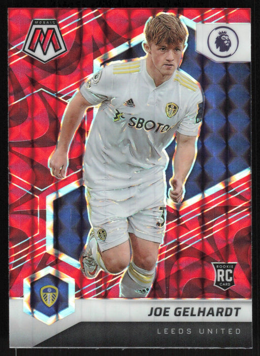 Joe Gelhardt 2021 Panini Mosaic Premier League # 194 RC Reactive Red Leeds United - Collectible Craze America