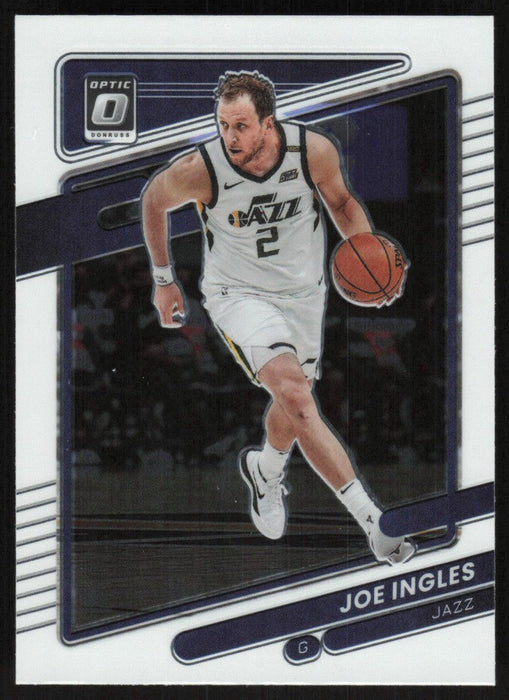 Joe Ingles 2021 Panini Donruss Optic # 53 Utah Jazz Base - Collectible Craze America