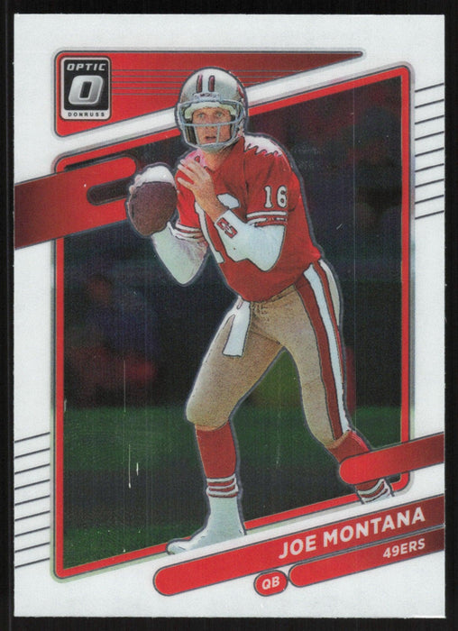 Joe Montana 2021 Donruss Optic # 194 San Francisco 49ers - Collectible Craze America