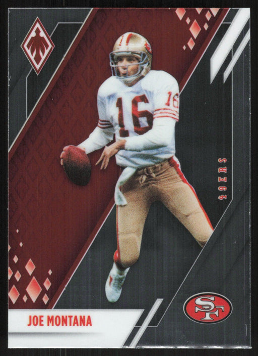 Joe Montana 2021 Panini Phoenix # 82 San Francisco 49ers Base - Collectible Craze America