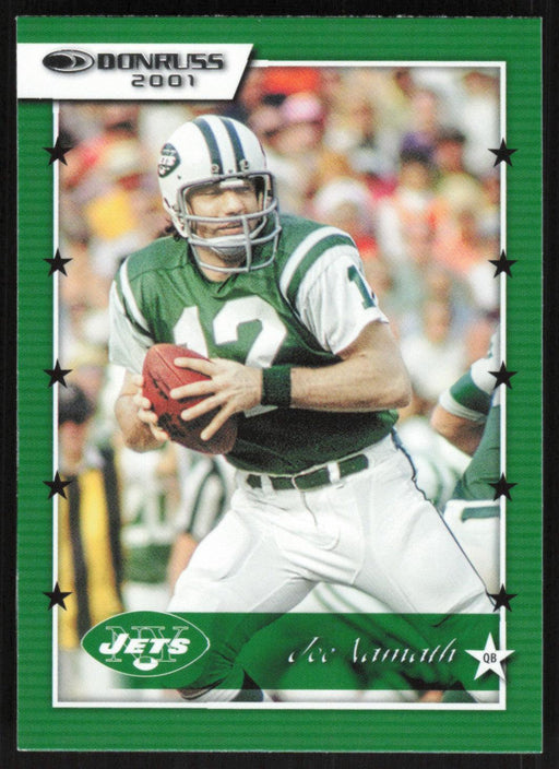 Joe Namath 2021 Donruss Retro 2001 # 01-34 New York Jets - Collectible Craze America