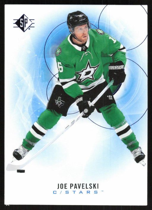 Joe Pavelski 2020 SP Hockey # 98 Dallas Stars Blue Parallel - Collectible Craze America