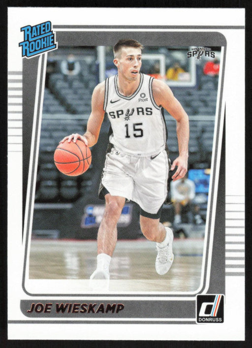 Joe Wieskamp 2021 Donruss Rated Rookie # 230 RC San Antonio Spurs - Collectible Craze America