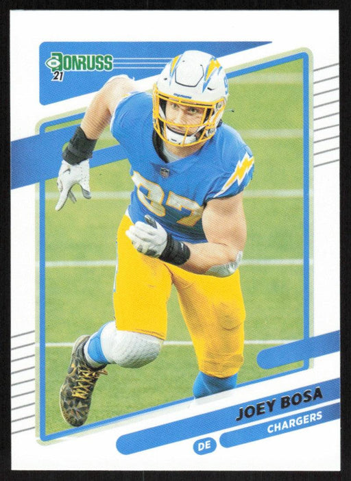 Joey Bosa 2021 Donruss Football # 75 Los Angeles Chargers Base - Collectible Craze America