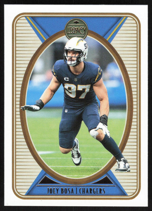 Joey Bosa 2022 Panini Legacy Football Base # 51 Los Angeles Chargers - Collectible Craze America