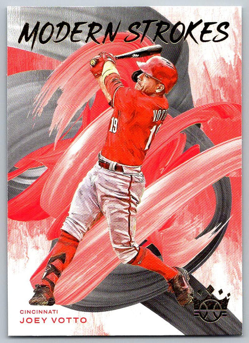 Joey Votto 2022 Panini Diamond Kings # MS-12 Modern Strokes Cincinnati Reds - Collectible Craze America