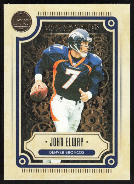 John Elway 2022 Panini Legacy Time Machines # TM-3 Denver Broncos - Collectible Craze America