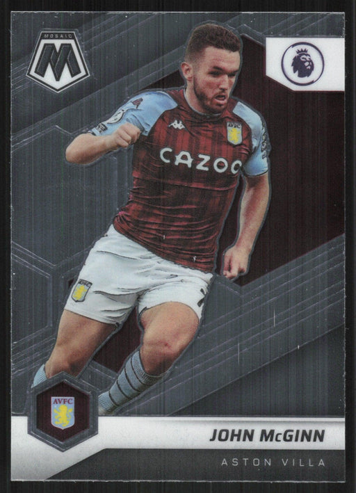 John McGinn 2021 Panini Mosaic Premier League # 127 Aston Villa Base - Collectible Craze America