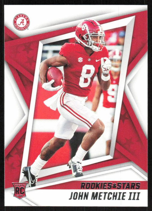 John Metchie III 2022 Panini Chronicles Rookies & Stars Draft # 14 RC Alabama Crimson Tide - Collectible Craze America