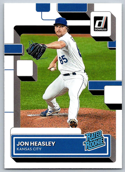 Jon Heasley 2022 Donruss Baseball # 65 RC Kansas City Royals - Collectible Craze America
