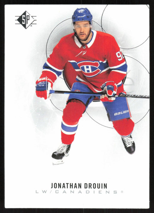 Jonathan Drouin 2020 SP Hockey # 44 Montreal Canadiens - Collectible Craze America