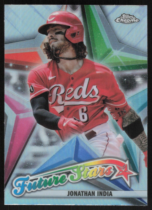 Jonathan India 2022 Topps Chrome # FS-5 Future Stars Cincinnati Reds - Collectible Craze America