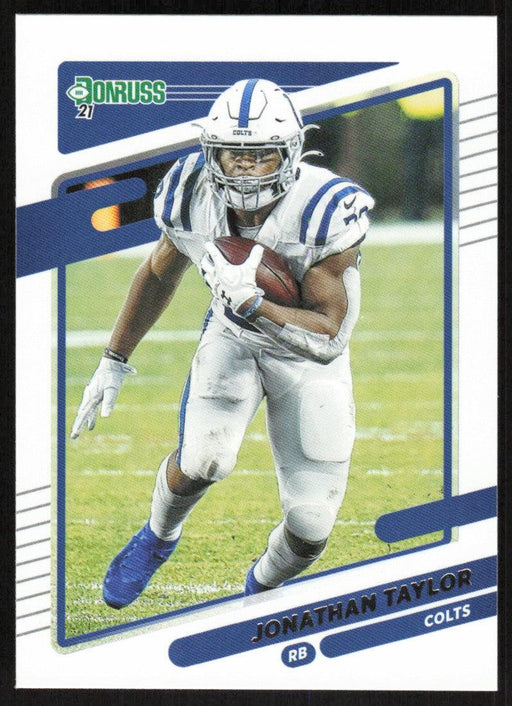 Jonathan Taylor 2021 Donruss Football # 150 Indianapolis Colts Base - Collectible Craze America