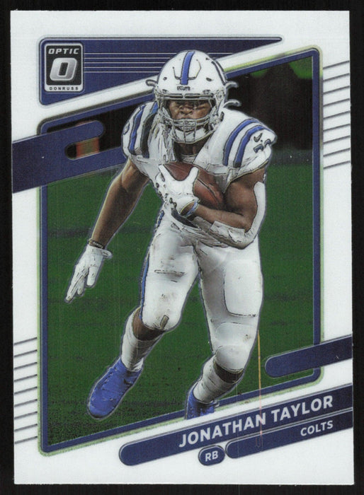 Jonathan Taylor 2021 Donruss Optic # 110 Indianapolis Colts - Collectible Craze America