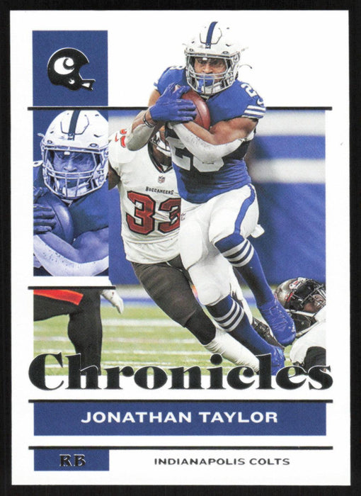 Jonathan Taylor 2021 Panini Chronicles # 41 Indianapolis Colts Base - Collectible Craze America