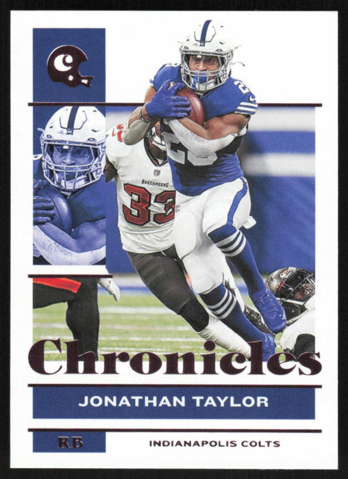 Jonathan Taylor 2021 Panini Chronicles # 41 Pink Indianapolis Colts - Collectible Craze America