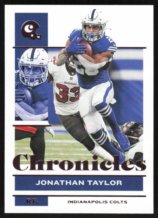 Jonathan Taylor 2021 Panini Chronicles # 41 Pink Indianapolis Colts - Collectible Craze America