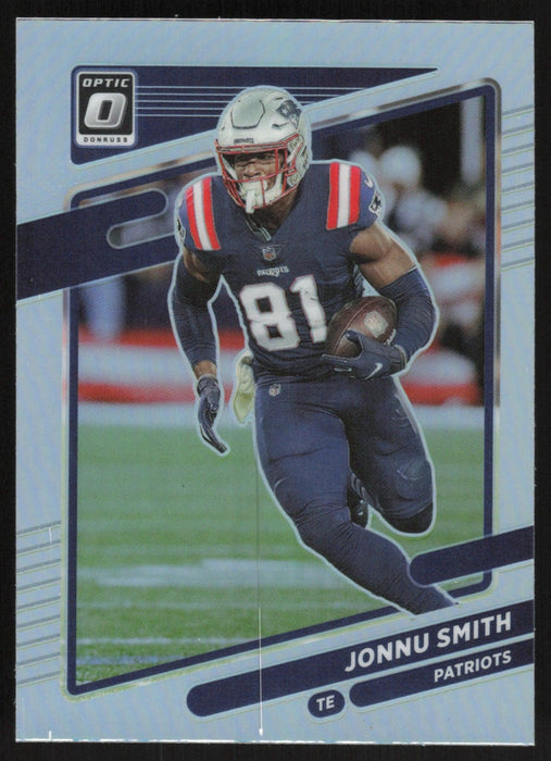 Jonnu Smith 2021 Donruss Optic # 65 Silver Prizm New England Patriots - Collectible Craze America