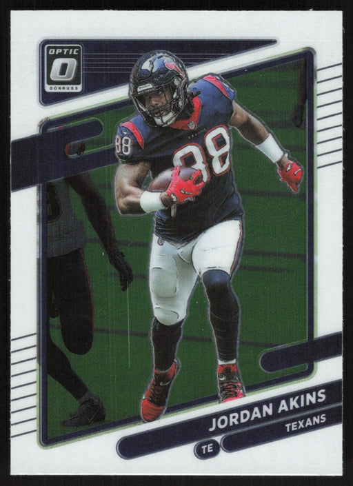 Jordan Akins 2021 Donruss Optic # 103 Houston Texans - Collectible Craze America