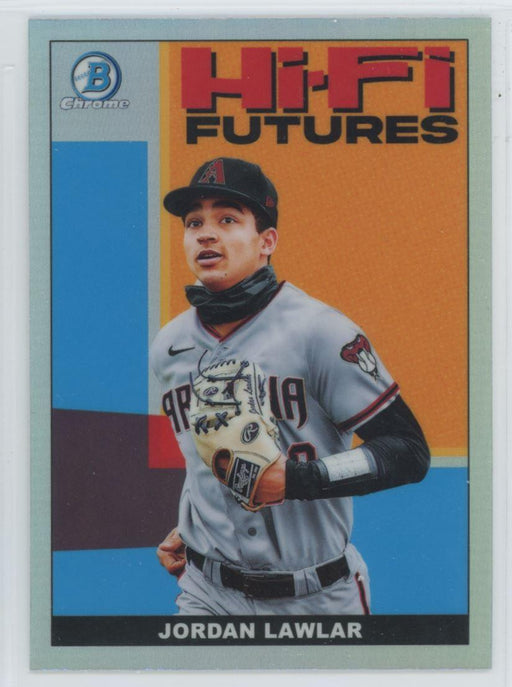 Jordan Lawlar 2022 Bowman Hi-Fi Futures # HIFI-13 Insert Arizona Diamondbacks - Collectible Craze America