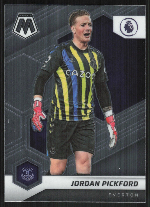 Jordan Pickford 2021 Panini Mosaic Premier League # 166 Everton