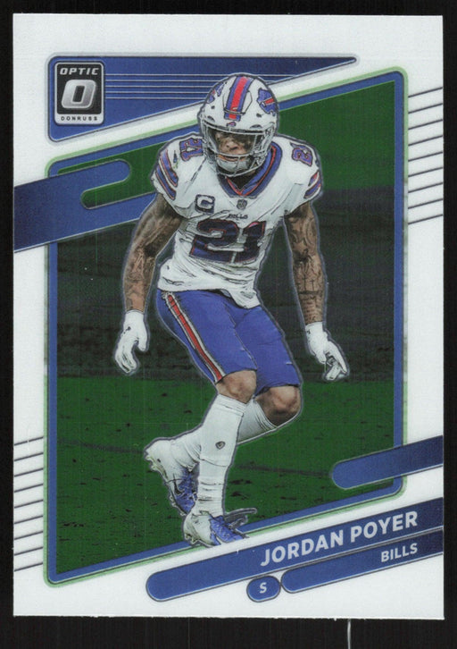 Jordan Poyer 2021 Donruss Optic # 55 Buffalo Bills - Collectible Craze America