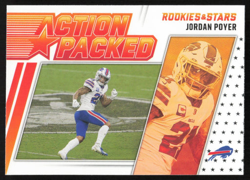 Jordan Poyer 2021 Panini Rookie & Stars # AP-20 Action Packed Buffalo Bills - Collectible Craze America