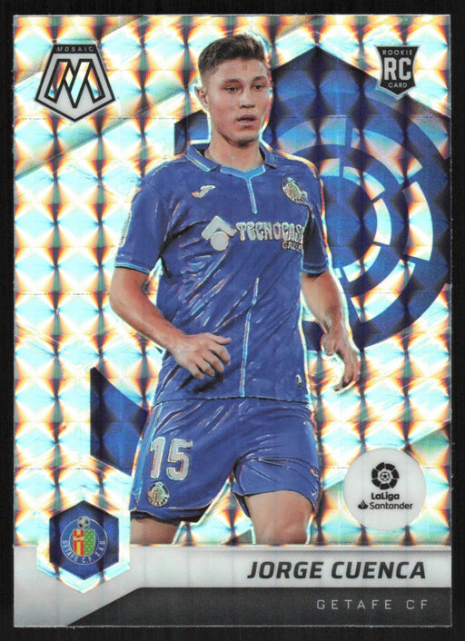 Jorge Cuenca 2021 Panini Mosaic La Liga # 57 RC Mosaic Prizm Getafe CF - Collectible Craze America