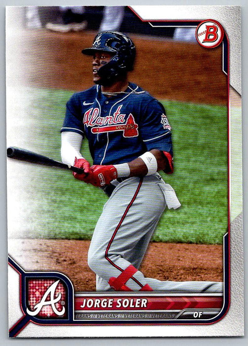 Jorge Soler 2022 Bowman # 59 Atlanta Braves - Collectible Craze America