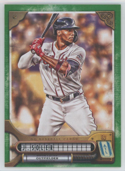 Jorge Soler 2022 Topps Gypsy Queen # 199 Green Atlanta Braves - Collectible Craze America