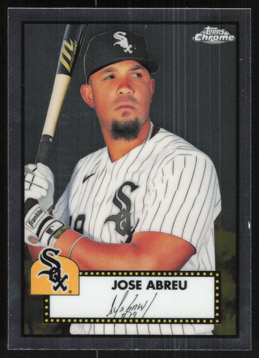 Jose Abreu 2021 Topps Chrome Platinum Anniversary # 380 Chicago White Sox - Collectible Craze America