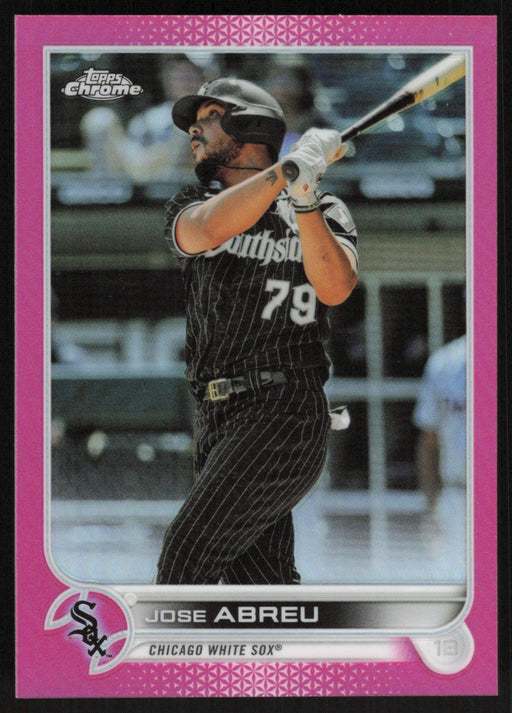 Jose Abreu 2022 Topps Chrome # 28 Magenta 178/399 Chicago White Sox - Collectible Craze America