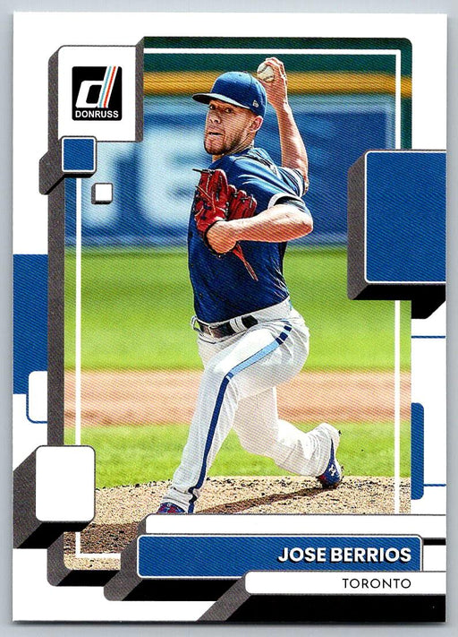 Jose Berrios 2022 Donruss Baseball # 168 Toronto Blue Jays - Collectible Craze America