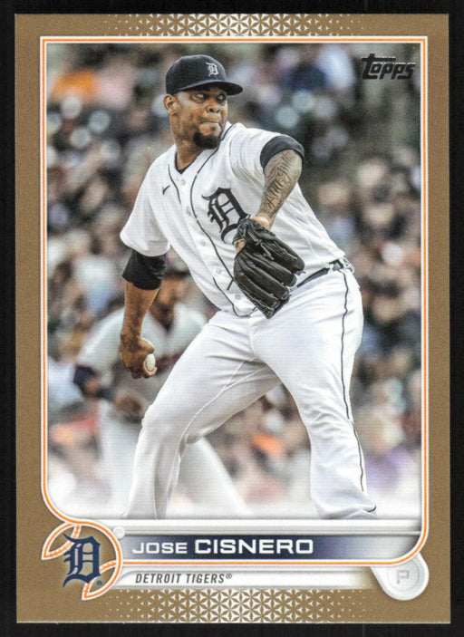 Jose Cisnero 2022 Topps Update # US31 Gold 1371/2022 Detroit Tigers - Collectible Craze America