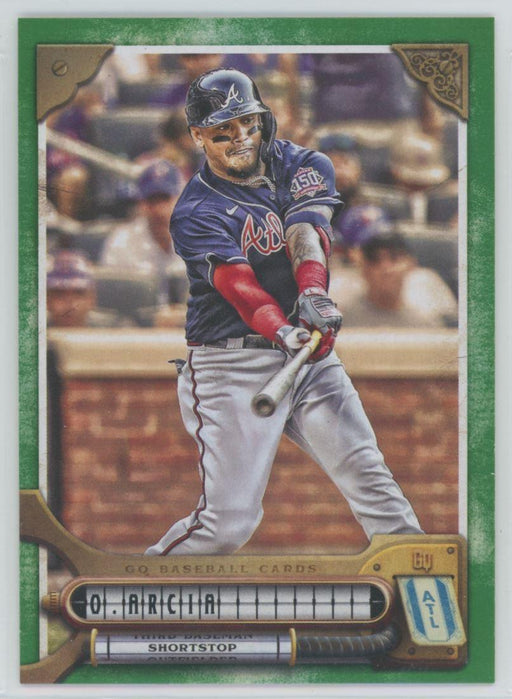 Jose Garcia 2022 Topps Gypsy Queen # 213 Green Border Cincinnati Reds - Collectible Craze America