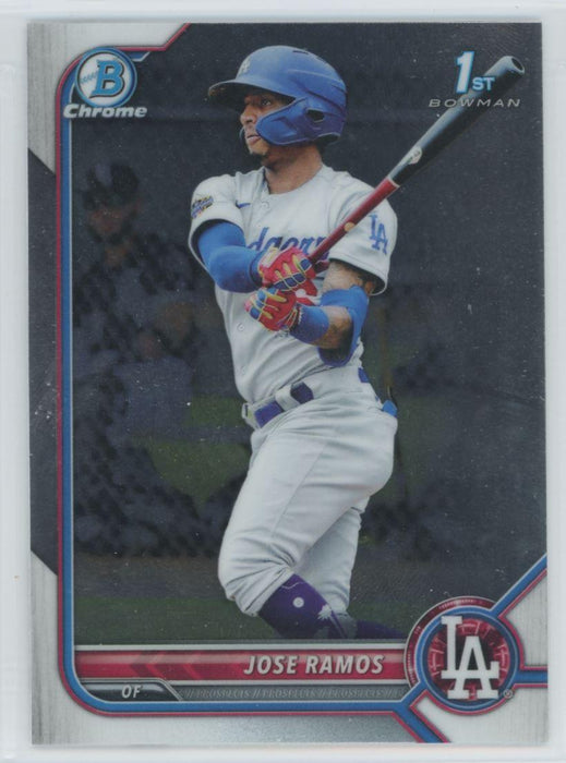 Jose Ramos 2022 Bowman Chrome Prospects # BCP-129 1st Bowman Los Angeles Dodgers - Collectible Craze America