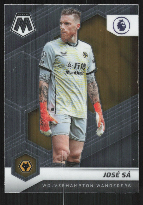 Jose Sa 2021 Panini Mosaic Premier League # 54 Wolverhampton Wanderers Base - Collectible Craze America