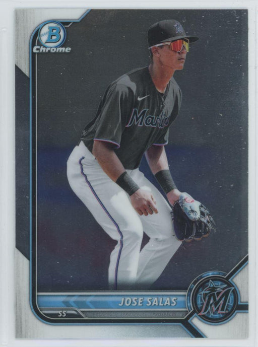 Jose Salas 2022 Bowman Chrome Prospects # BCP-30 Miami Marlins - Collectible Craze America