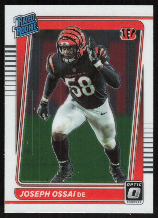 Joseph Ossai 2021 Donruss Optic Rated Rooke # 279 RC Cincinnati Bengals Base - Collectible Craze America