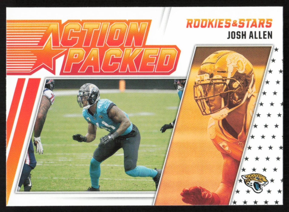 Josh Allen 2021 Panini Rookie & Stars # AP-28 Action Packed Jacksonville Jaguars - Collectible Craze America