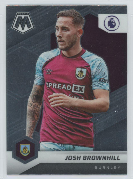 Josh Brownhill 2021 Panini Mosaic Premier League # 37 Burnley - Collectible Craze America