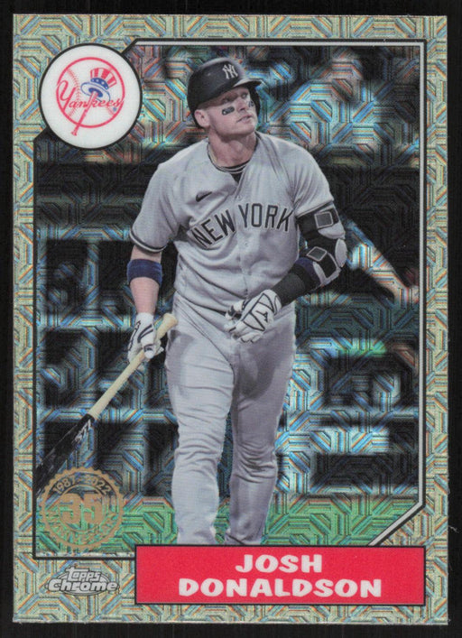 Josh Donaldson 2022 Topps Update Chrome Silver Pack Mojo # T87CU-56 New York Yankees - Collectible Craze America