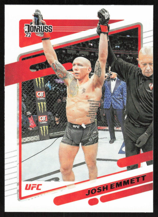 Josh Emmett 2022 Panini Donruss UFC Base # 42 Featherweight - Collectible Craze America