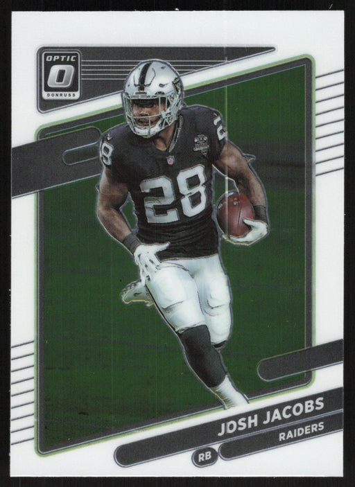 Josh Jacobs 2021 Donruss Optic # 42 Las Vegas Raiders - Collectible Craze America