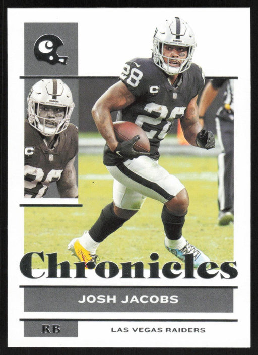 Josh Jacobs 2021 Panini Chronicles # 63 Las Vegas Raiders Base - Collectible Craze America