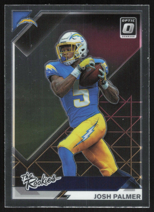 Josh Palmer 2021 Donruss Optic The Rookies # TR-18 RC Los Angeles Chargers - Collectible Craze America